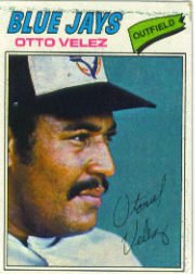 1977 Topps Baseball Cards      299     Otto Velez